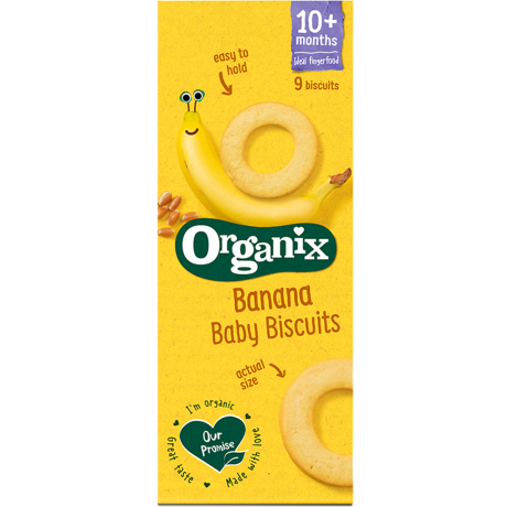 Banana Baby Biscuits from Organix